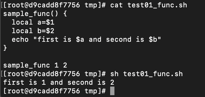 bash func
